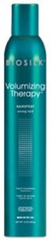 BIOSILK Volumizing Therapy Strong Hold Hairspray 12 oz - Long-Lasting Volume & Shine for All Hair Types - Perfect for Styling, Updos & Special Occasions