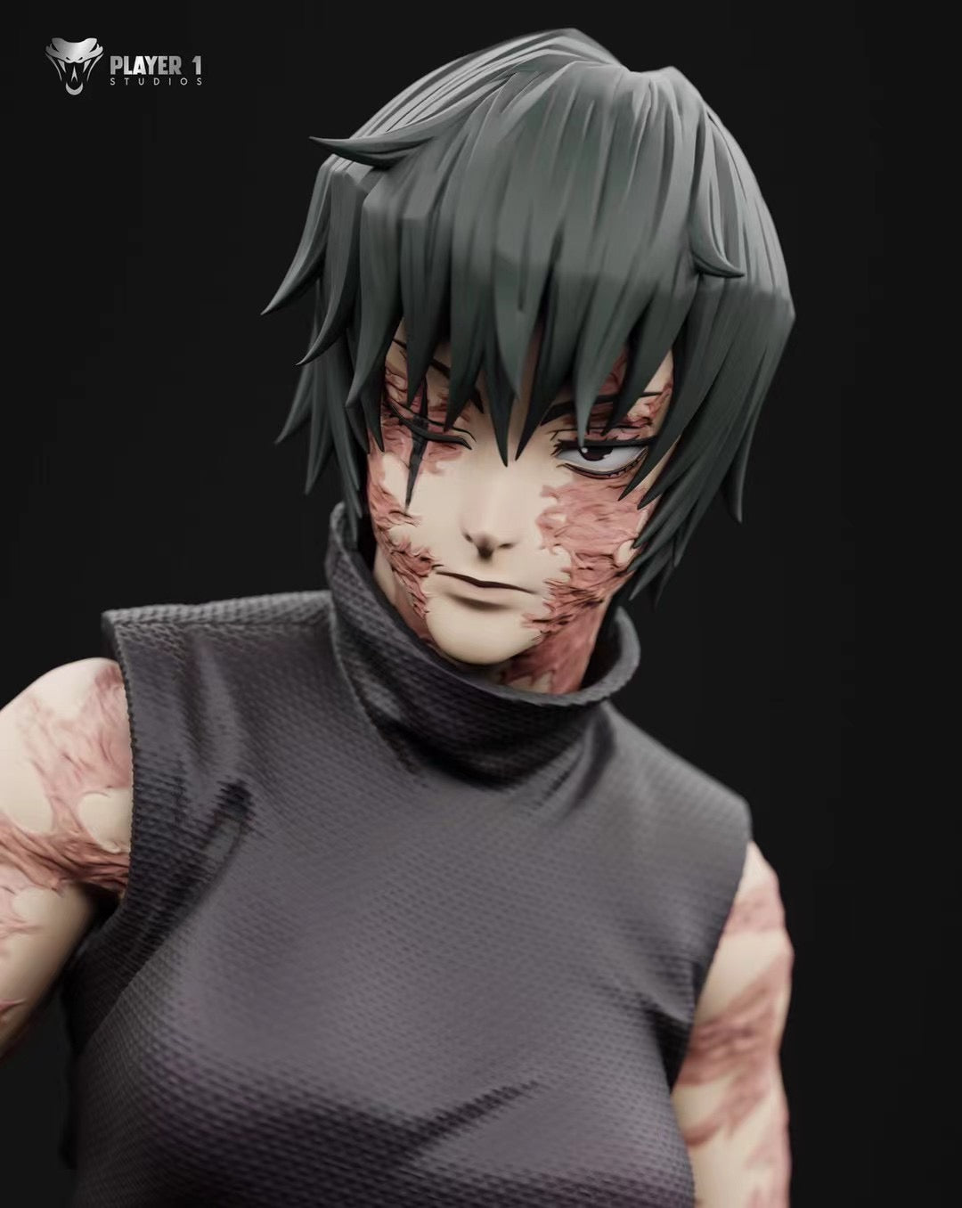 Player 1 Studio Zenin Maki Anime Figure - Premium Collectible Statue for Jujutsu Kaisen Fans | Perfect for Display, Cosplay, and Anime Merch Collections