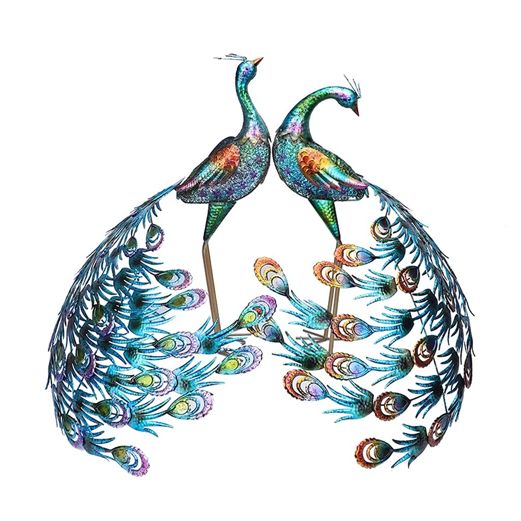 Peacock Sculpture for Garden Decor - Outdoor Lawn & Balcony Ornament