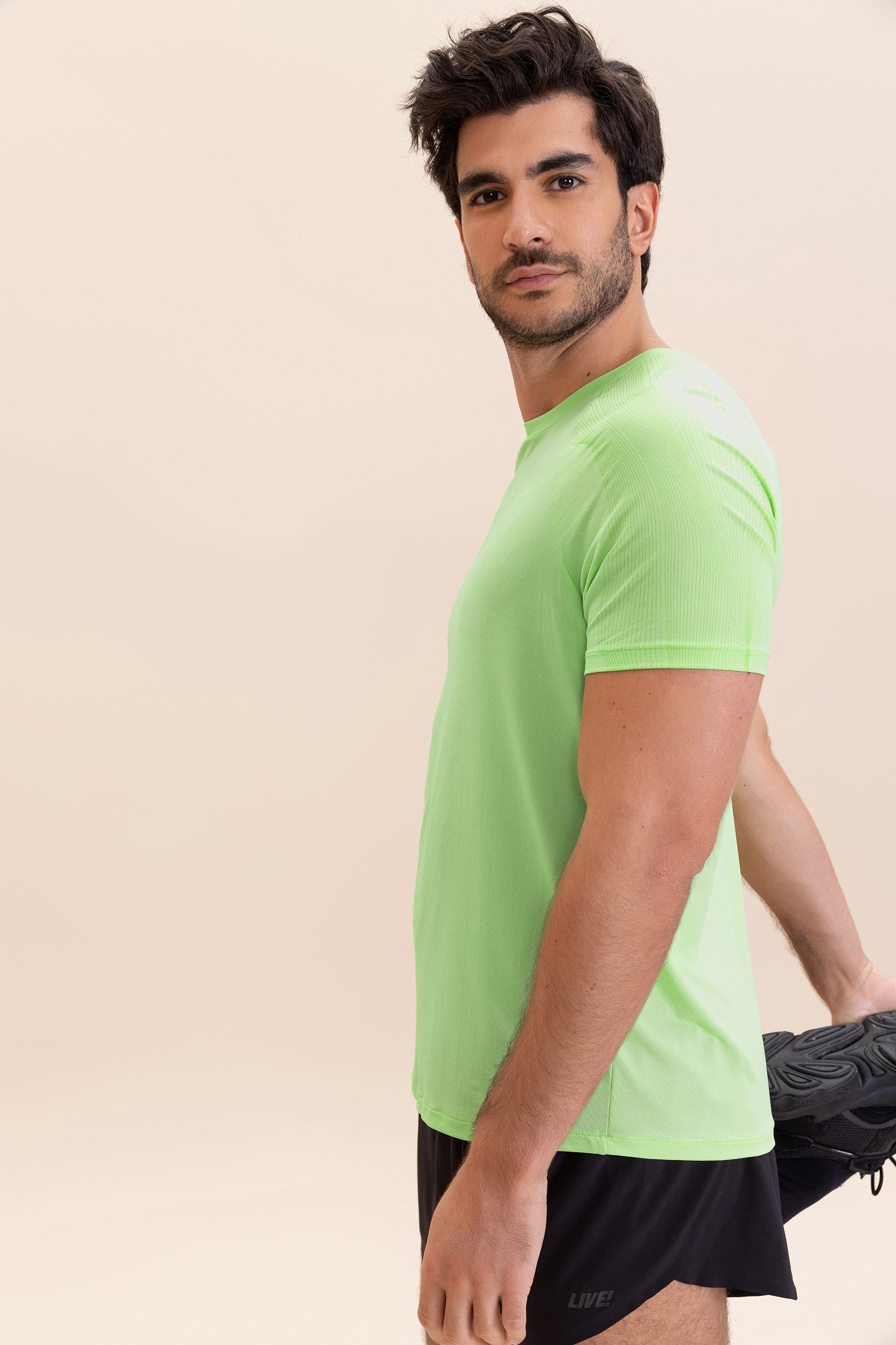 Comfy Lines Men's T-Shirt - Soft Cotton Casual Tee for Everyday Wear | Perfect for Work, Gym & Weekend Outfits
