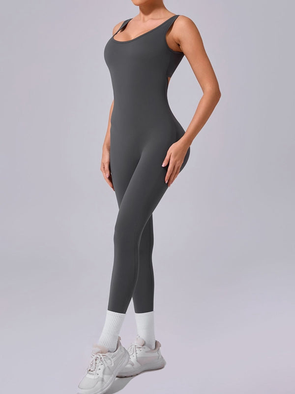 ZASUWA Women's Sexy Backless Cutout Jumpsuit - Elegant One Piece Romper for Night Out, Party, and Date Night