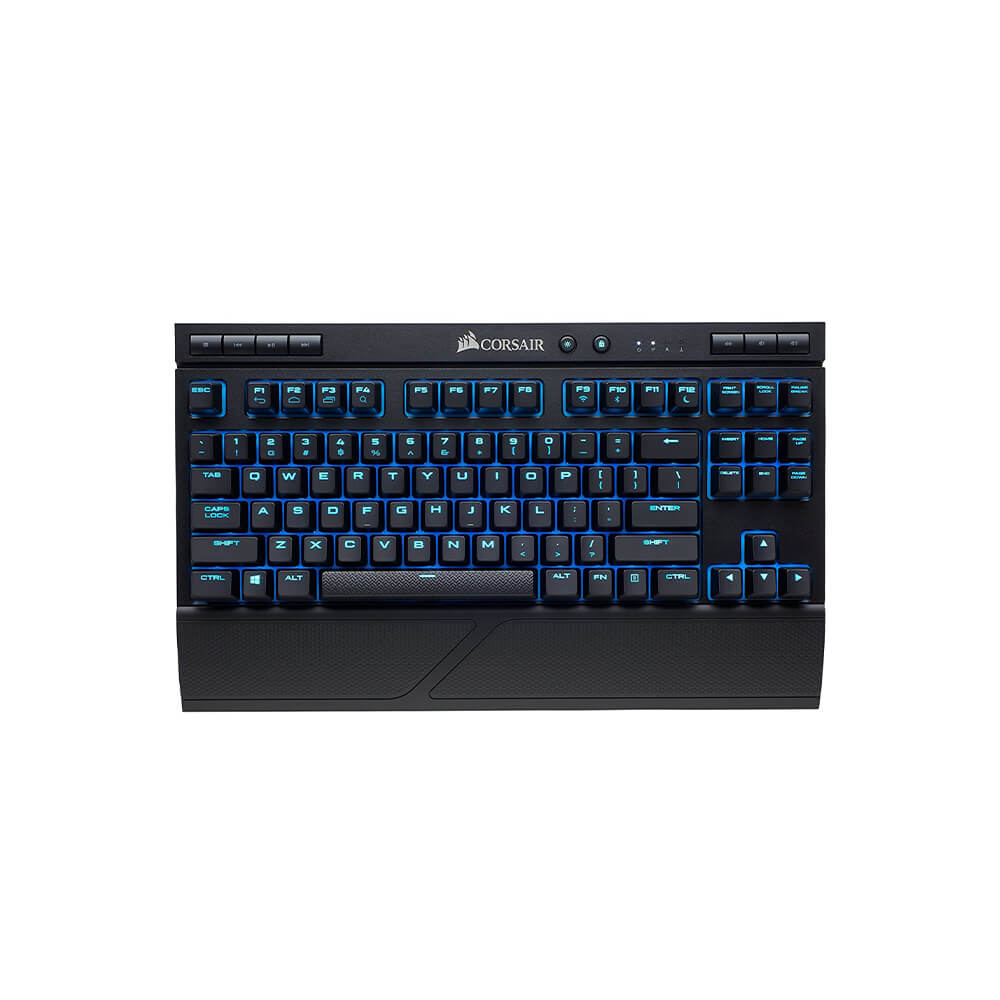 Corsair K63 Wireless Special Edition Mechanical Gaming Keyboard - Cherry MX Red Switches, Ice Blue LED Backlit, USB Connectivity | Perfect for PC Gaming, Typing, and Office Work