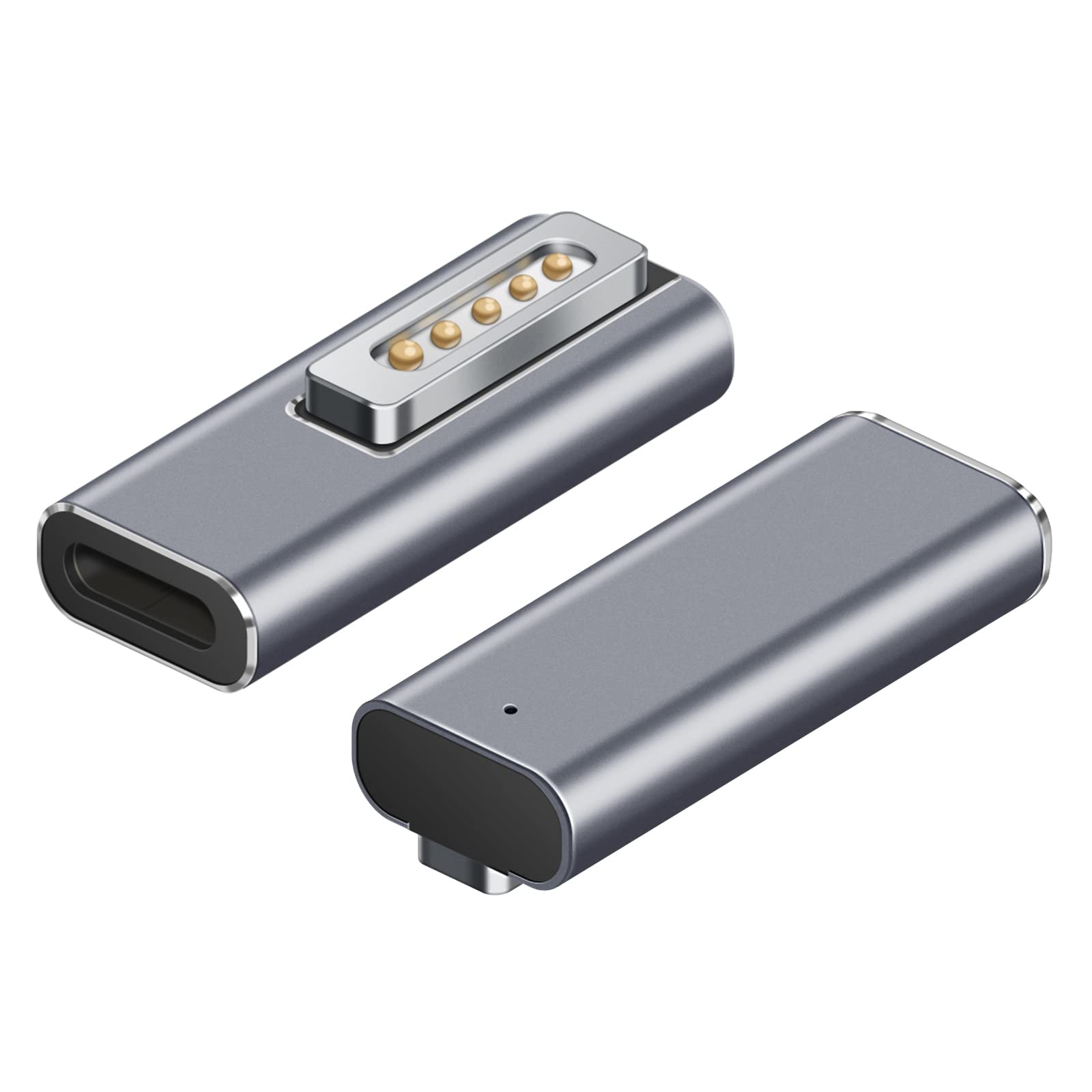 MINOPARA Magnetic T-Tip USB C Adapter - 100W Fast Charging Compatible with MacBook Pro/Air | Type-C PD Power Adapter Replacement for MacBook Power Supply | Perfect for Travel, Office & Home Charging