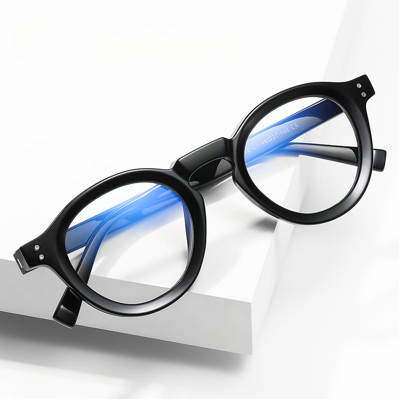 Lightweight TR90 Round Eyeglass Frames - Durable & Comfortable for Men & Women - Perfect for Reading, Driving & Daily Wear
