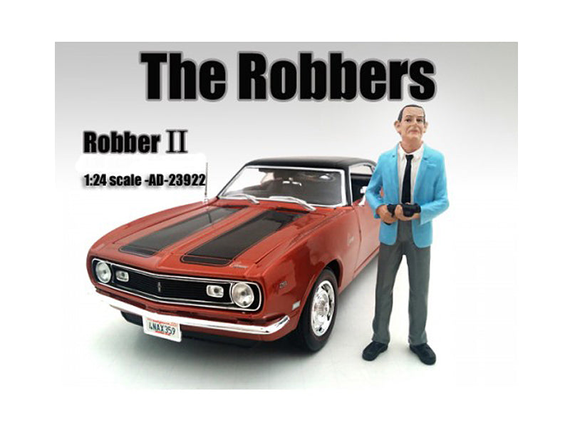1:24 Scale American Diorama The Robbers Robber II Diecast Model Car - Perfect for Collectors, Diorama Displays & Scale Model Scenes