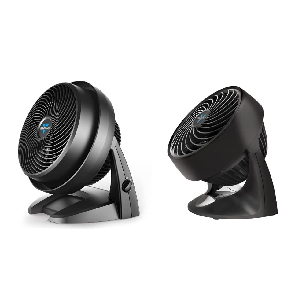 Vornado 630 Mid-Size Whole Room Air Circulator Fan & 133 Compact Air Circulator Fan - Powerful Cooling for Home, Office, and Bedroom - Energy Efficient Airflow Circulation for Year-Round Comfort