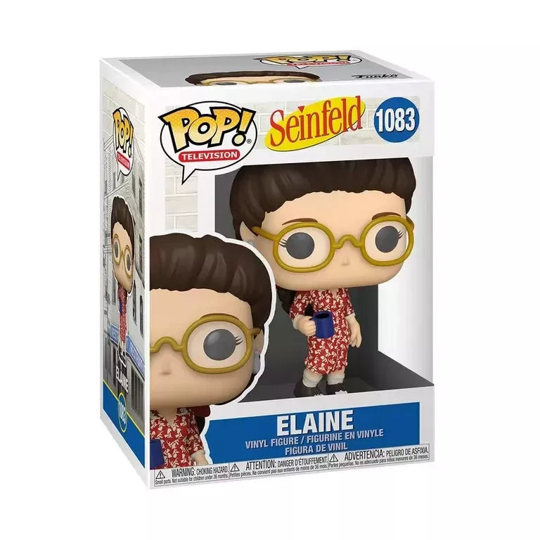 Elaine Benes in Dress Funko Pop Vinyl Figure - Seinfeld TV Show Collectible (1083) with Protector Case - Perfect for Fans, Gifts, and Display