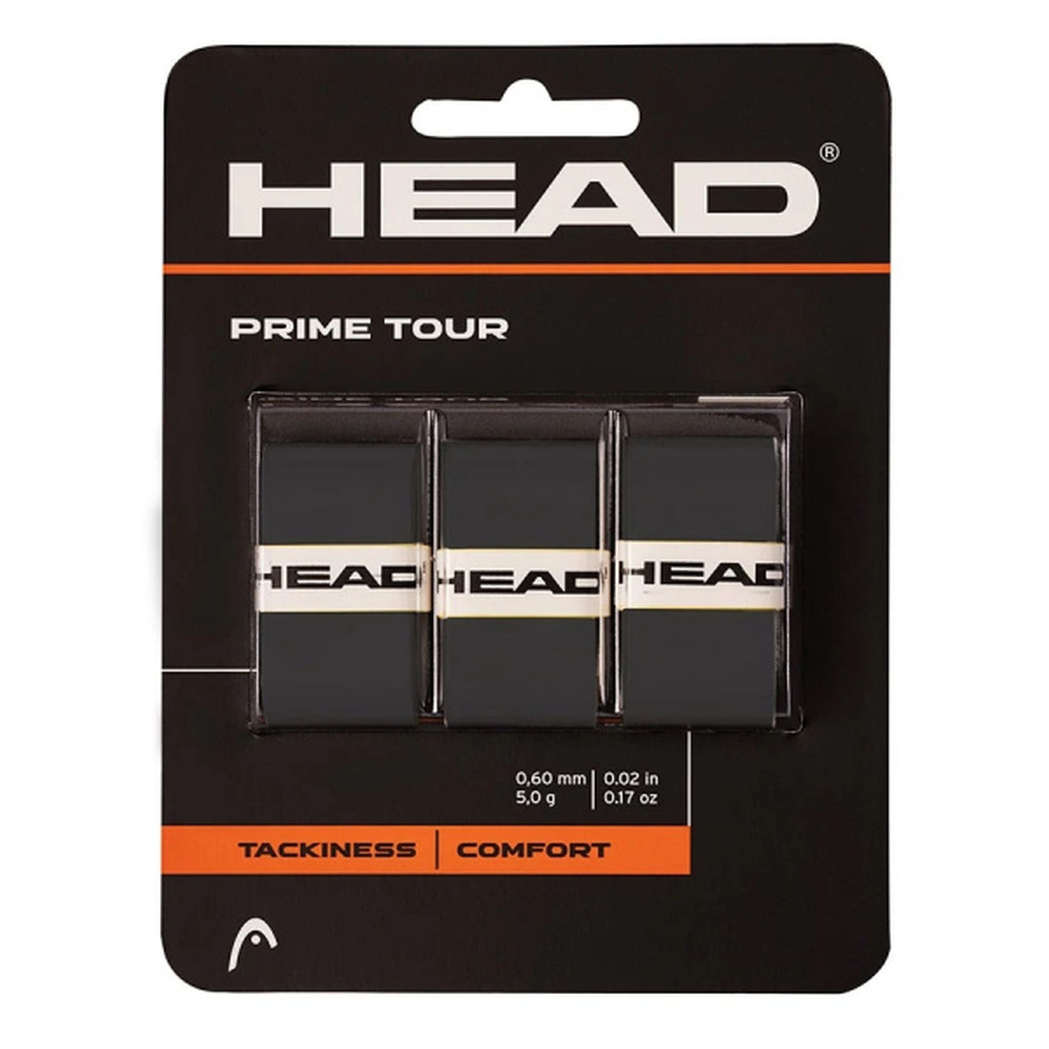 HEAD Prime Tour Overgrip - Premium Tennis Racket Grip Tape for Enhanced Comfort & Sweat Absorption - Perfect for Tennis, Badminton & Racquetball Players