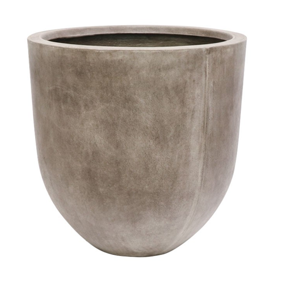 Mohaka Cement Outdoor Planter - Large Modern Garden Planter for Patio, Balcony & Backyard | Durable Concrete Flower Pot for Plants, Succulents & Herbs