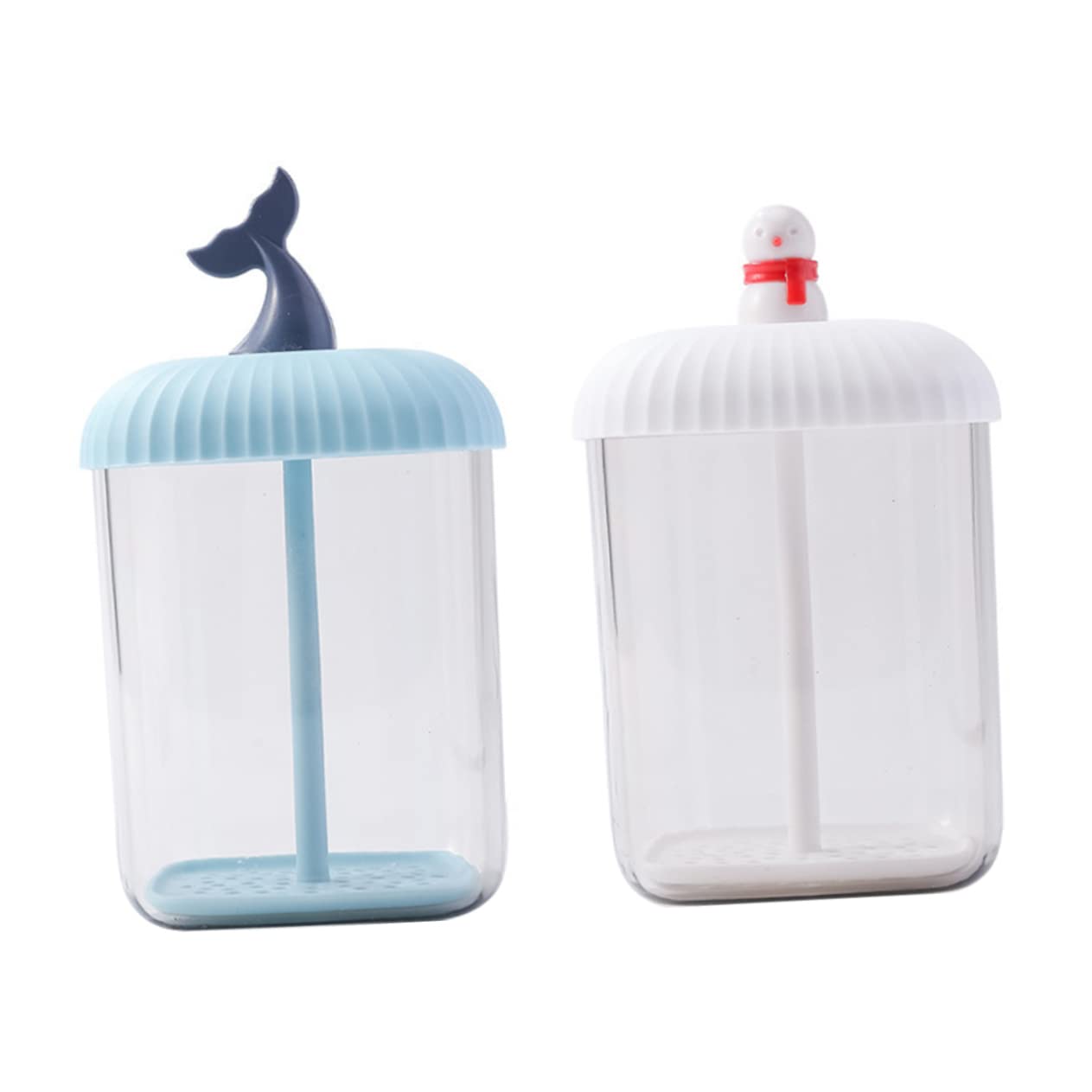 iPetboom 2-Pack Handheld Foam Maker Bottles - Empty Foam Pump Dispenser for Moisturizing, Cleaning & Marshmallow Foam - Reusable PP Plastic Foaming Bottle Kit for Skincare, Bathroom & Kitchen Use