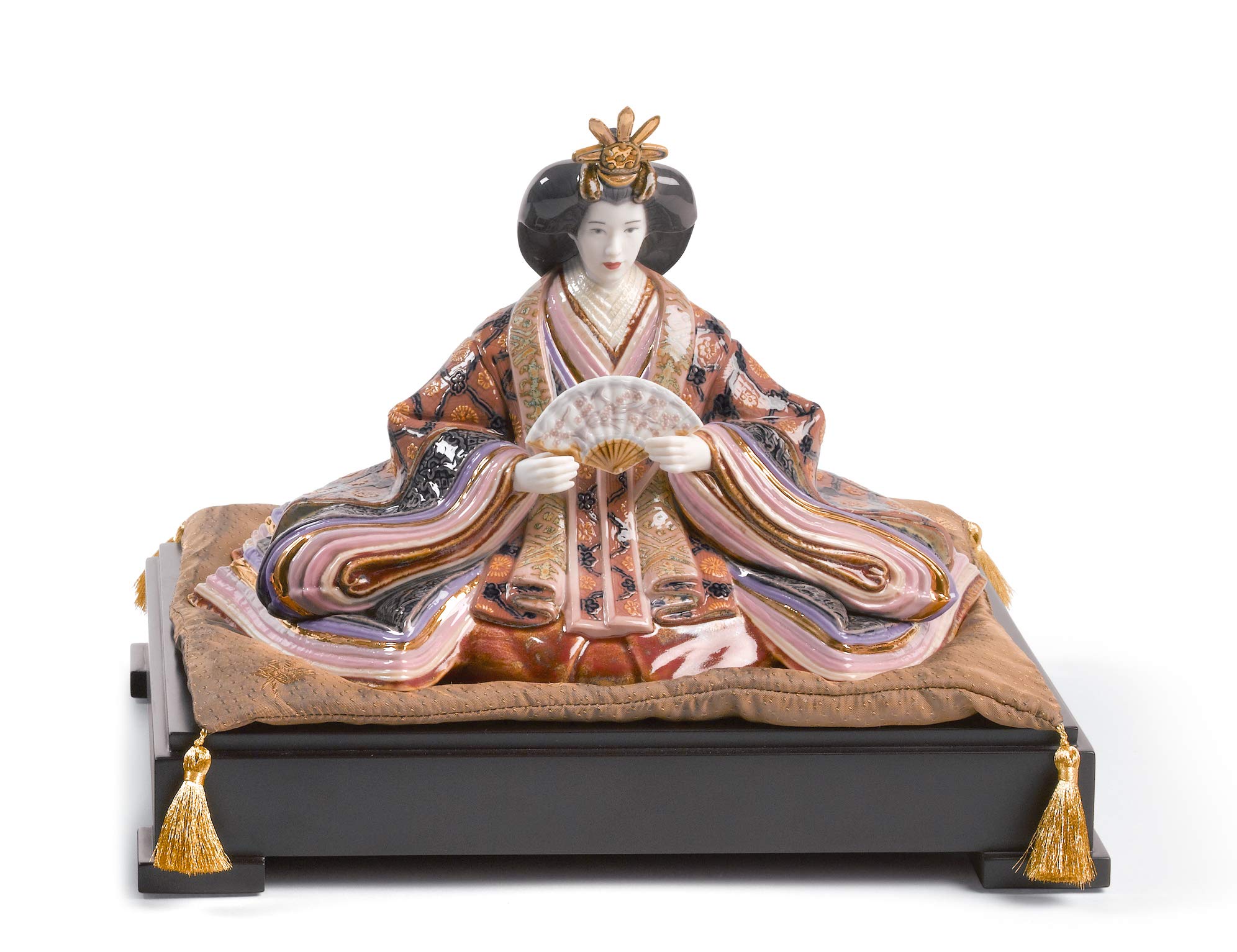 Lladro Porcelain Hina Doll Empress - Elegant Home Decor