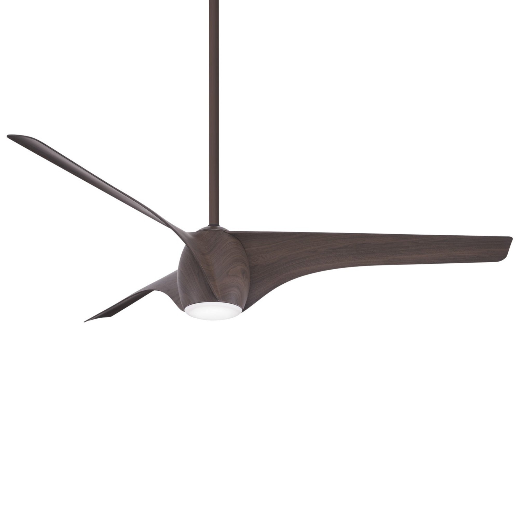 Airewave 65 LED Indoor Ceiling Fan with Remote Control - Energy Efficient Modern Flush Mount Light Fixture for Bedroom, Living Room & Office