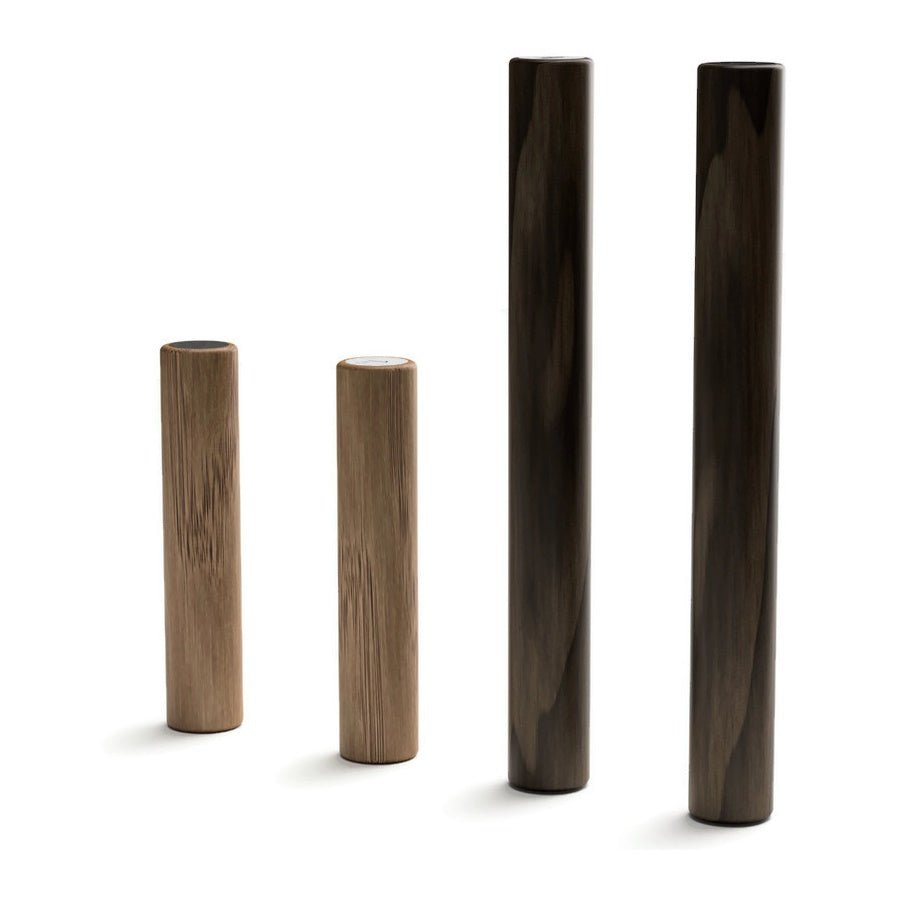 Wooden & Stainless Steel Gymnastic Dumbbells - Lightweight Home Gym Equipment for Yoga, Pilates & Strength Training