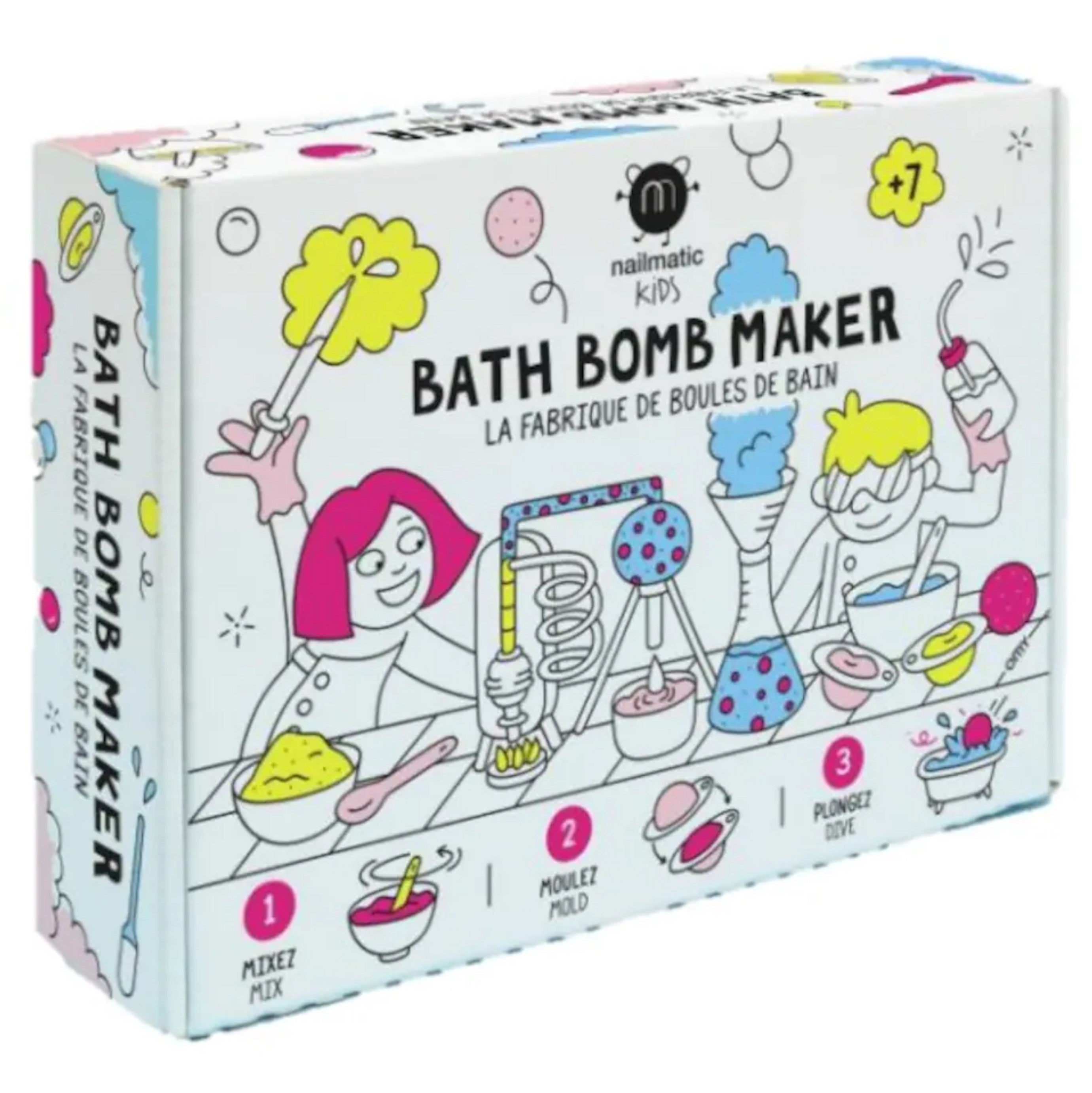 DIY Bath Bomb Making Kit - 12 Pcs Essential Oils, Molds & Ingredients for Homemade Spa Relaxation - Perfect for Gifts, Self-Care & Stress Relief at Home
