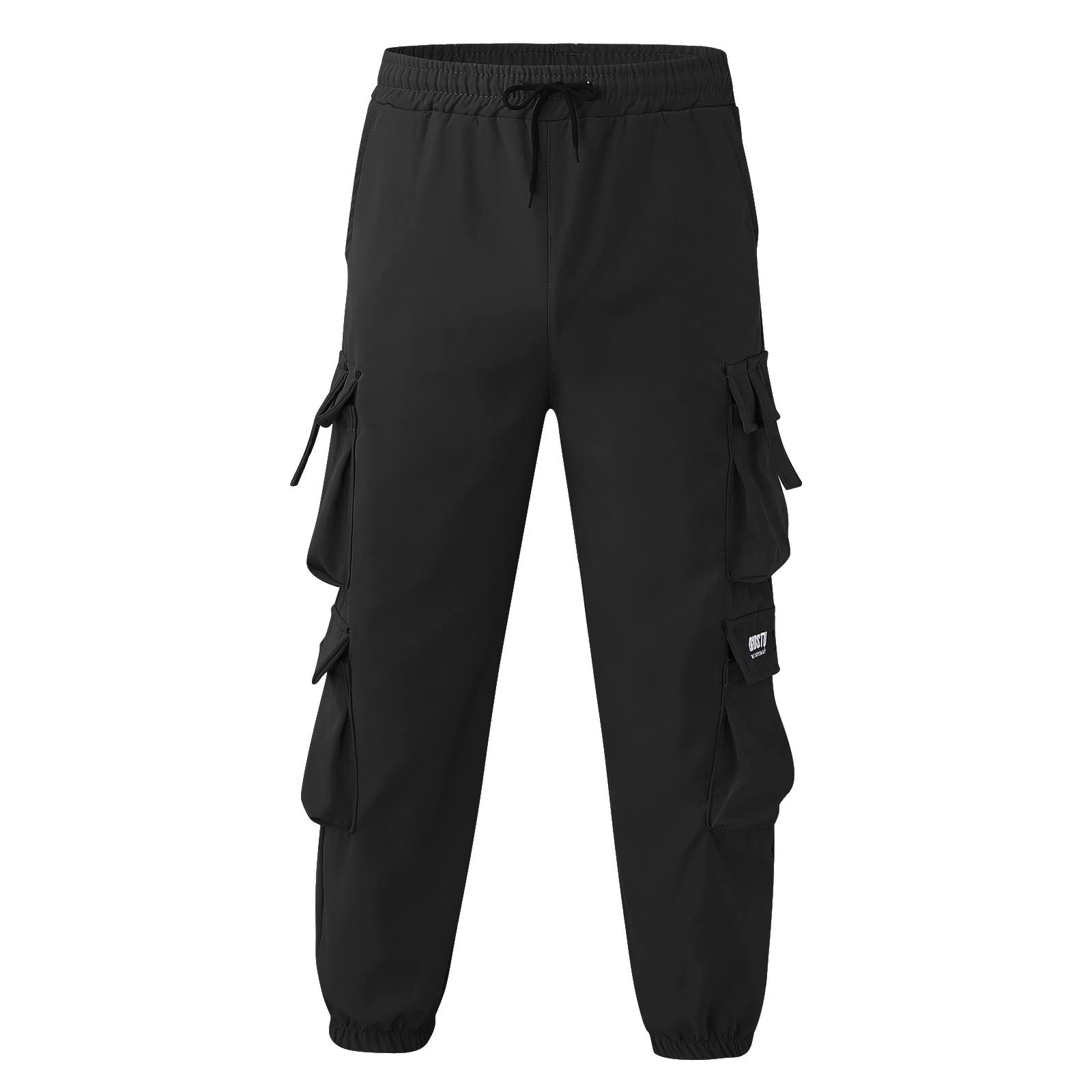 Men's Loose Lounge Pants with Wool Blend - Plus Size Comfortable Sports & Casual Cargo Pants for Home, Gym, and Outdoor Activities