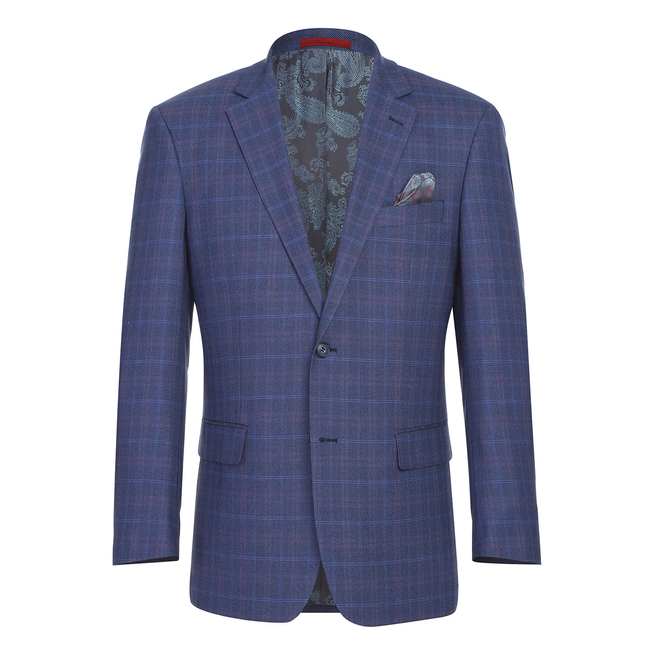 Alessandro Vitello by Renoir Classic Fit Blazer - Navy Blue Size 47 | Premium Men's Formal Jacket for Business Meetings & Special Occasions