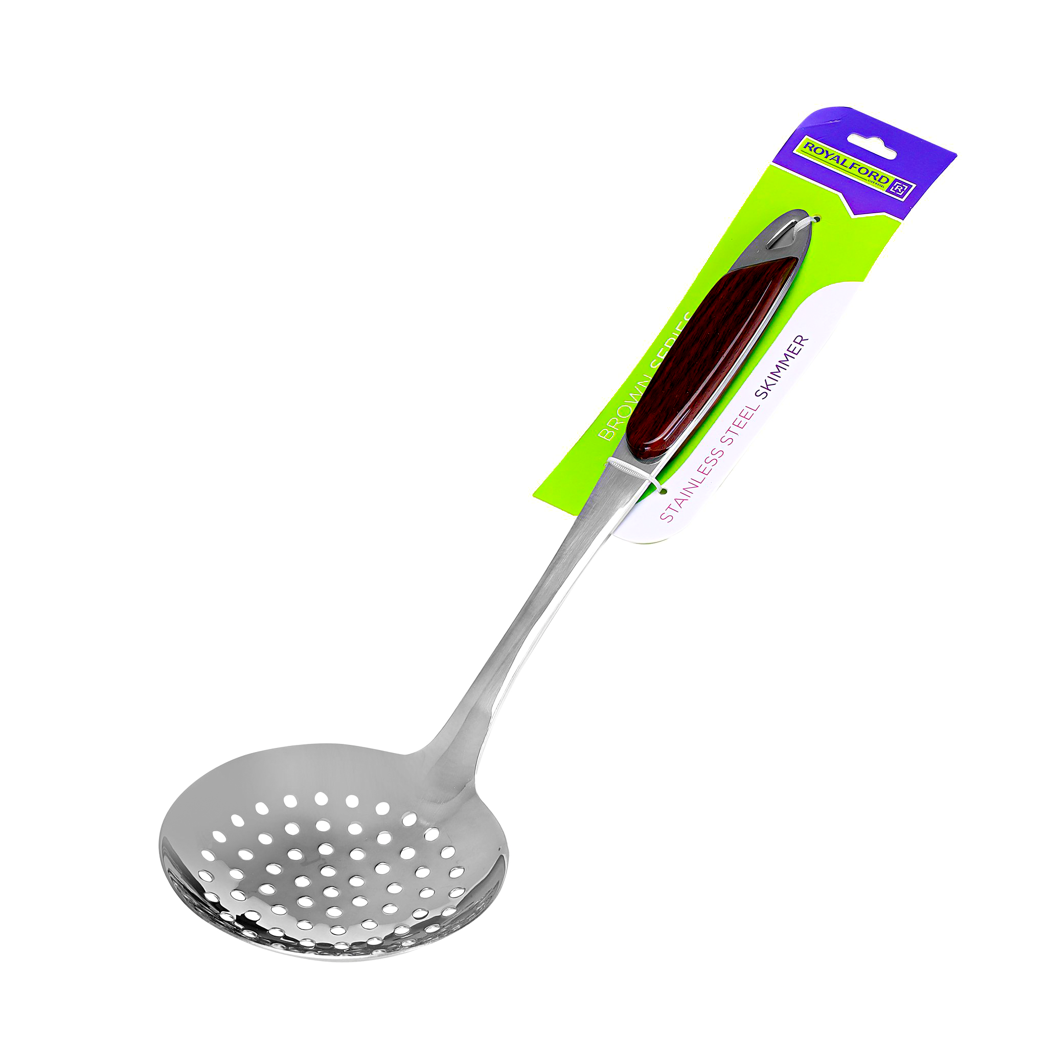 Stainless Steel Skimmer RF2063S - Durable Kitchen Tool for Frying, Cooking & Baking - Perfect for Restaurants, Home Chefs & Outdoor BBQ