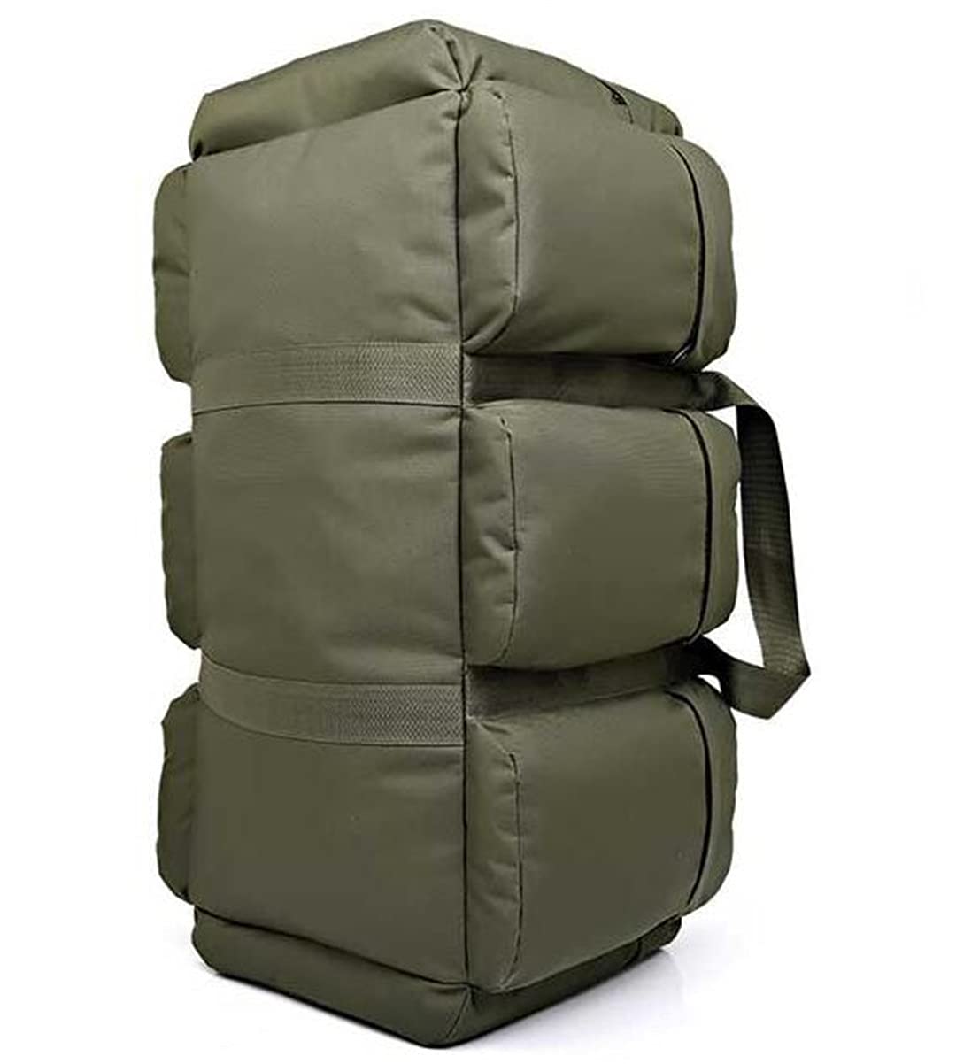 90L Large Capacity Military Tactical Duffle Bag - Waterproof Camouflage Backpack for Outdoor Travel, Camping, Hiking & Army Gear Storage