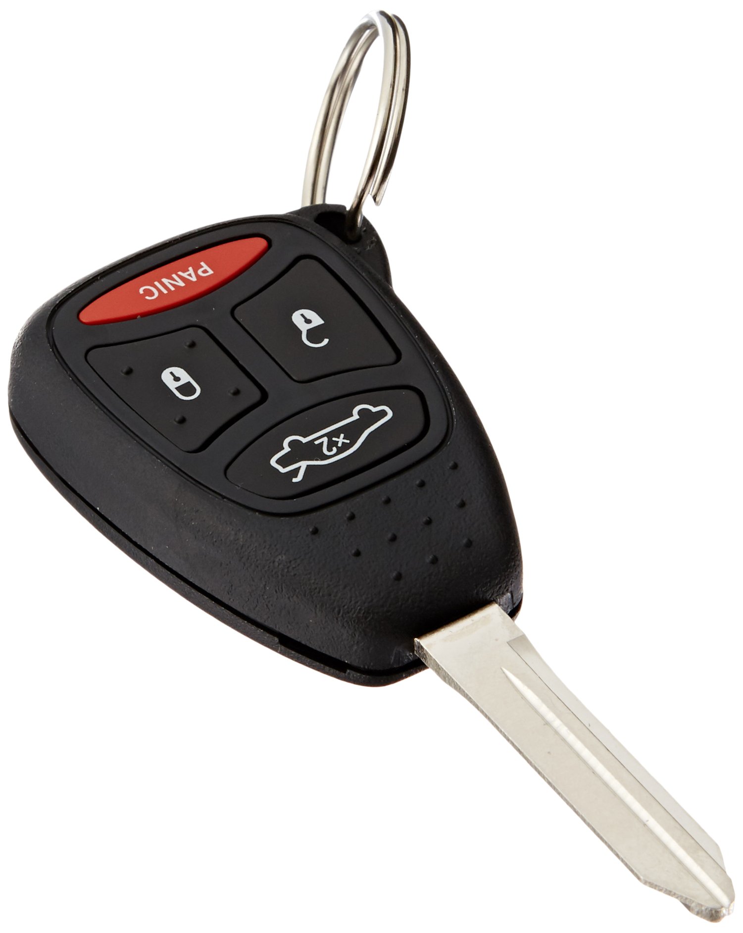 Genuine Chrysler 5179514AA Blank Key with Transmitter - Replacement Car Key for Dodge, Jeep, Chrysler Vehicles - Perfect for Lost or Spare Keys