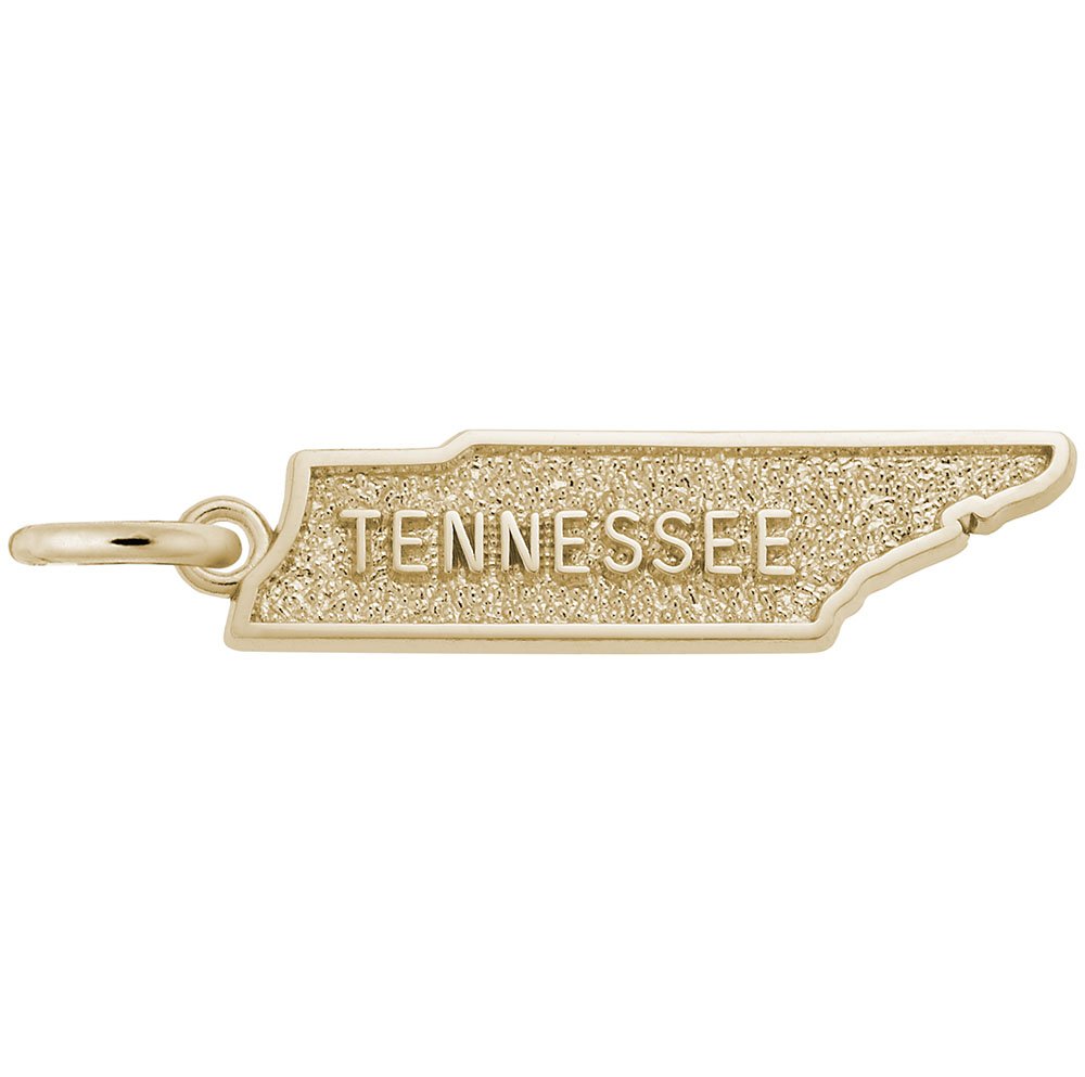 Tennessee Map Charm - Unique State Pendant for Bracelets & Necklaces - Perfect for Travel Lovers & Souvenir Collectors