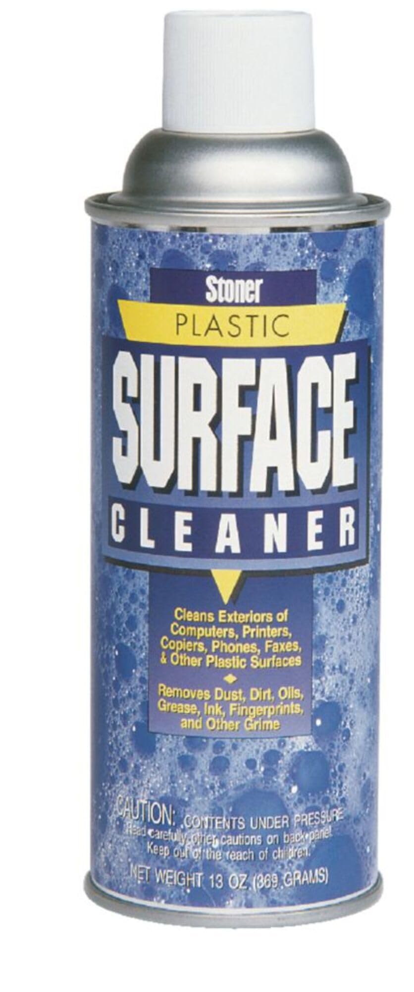 Plastic Surface Cleaner - 13oz Aerosol Can (Pack of 12) | Multi-Purpose Disinfectant for Home, Office & Car Interiors | A163