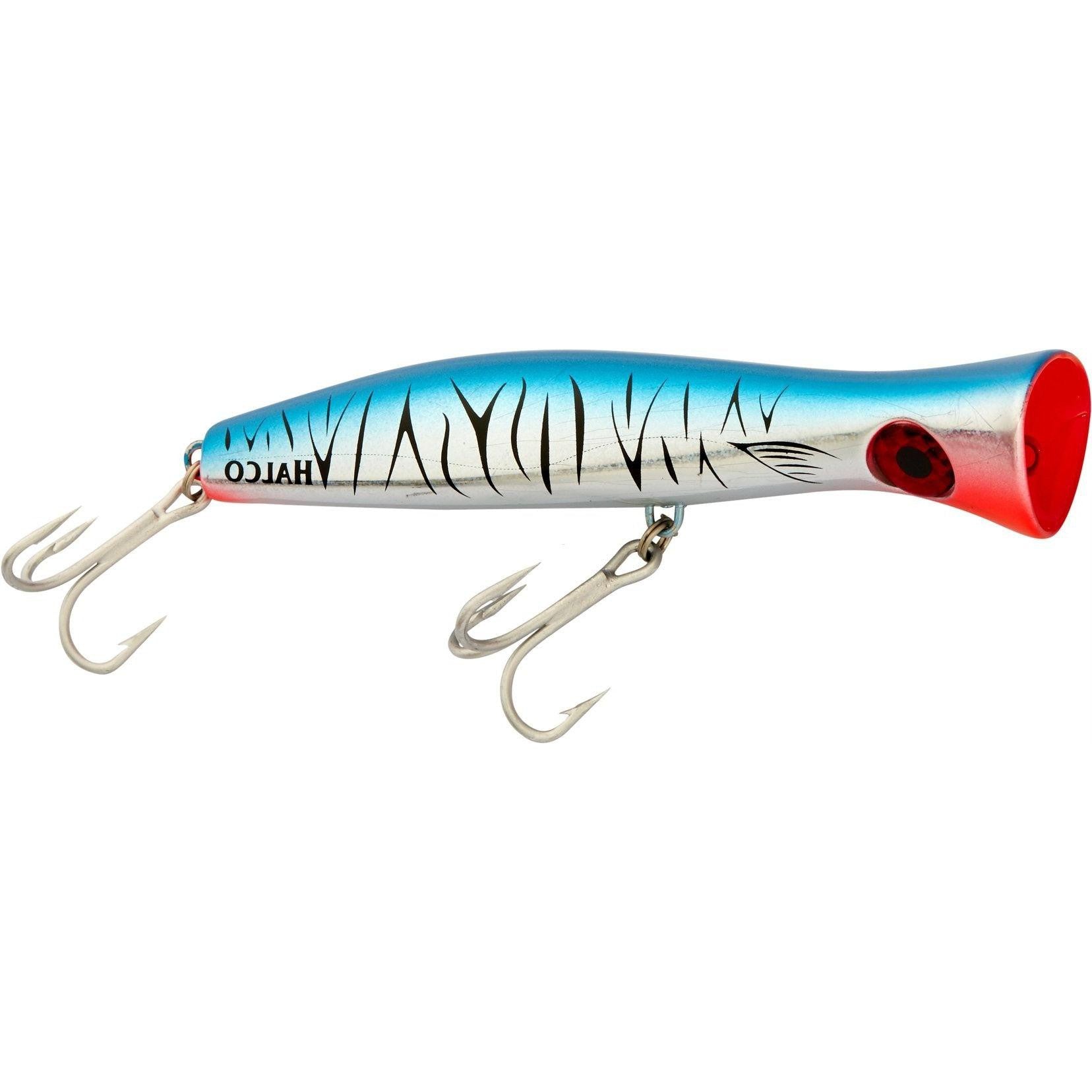 Halco Roosta Popper 195 - Premium Saltwater Fishing Lure for Bass, Snapper & Barramundi - Perfect for Offshore & Inshore Fishing Adventures