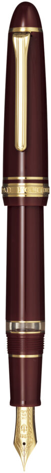Sailor 1911L Fountain Pen - 21K Gold Nib, Maroon GT, Medium Point - Premium Writing Instrument for Professionals & Calligraphy Enthusiasts - Ideal for Office, Journaling & Gift Giving