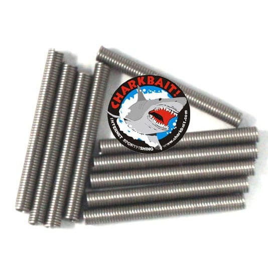 Charkbait 10-Pack Stainless Steel Chafing Springs for Fishing Rigs – Durable Saltwater & Freshwater Fishing Gear for Boat, Pier, and Shore Angling