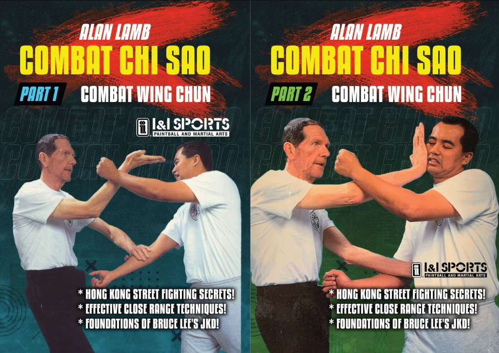 Combat Chi Sao 2 DVD Set by Alan Lamb - Wing Chun Training Videos for Self Defense & Martial Arts Practice | Perfect for Home Workouts & Martial Arts Enthusiasts
