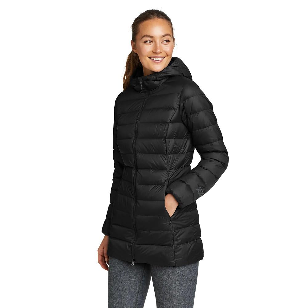 Eddie Bauer Women's CirrusLite Down Jacket - Lightweight Water-Resistant Winter Coat for Hiking, Travel & Outdoor Activities