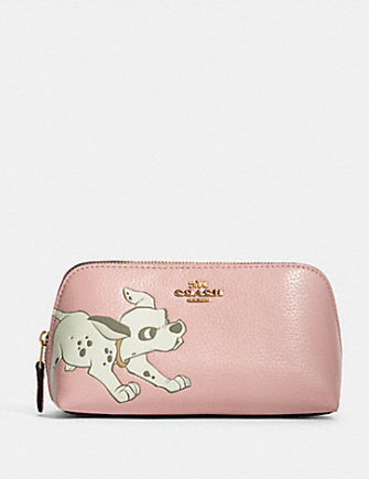 Coach Disney X Dalmation Print Cosmetic Case 17 - Stylish Makeup Bag for Travel, Gym & Everyday Use