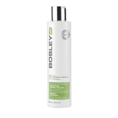 Bosley Scalp Relief Anti-Dandruff Shampoo for Men & Women - Soothes Itchy Scalp & Flakes - Ideal for Daily Hair Care & Scalp Health
