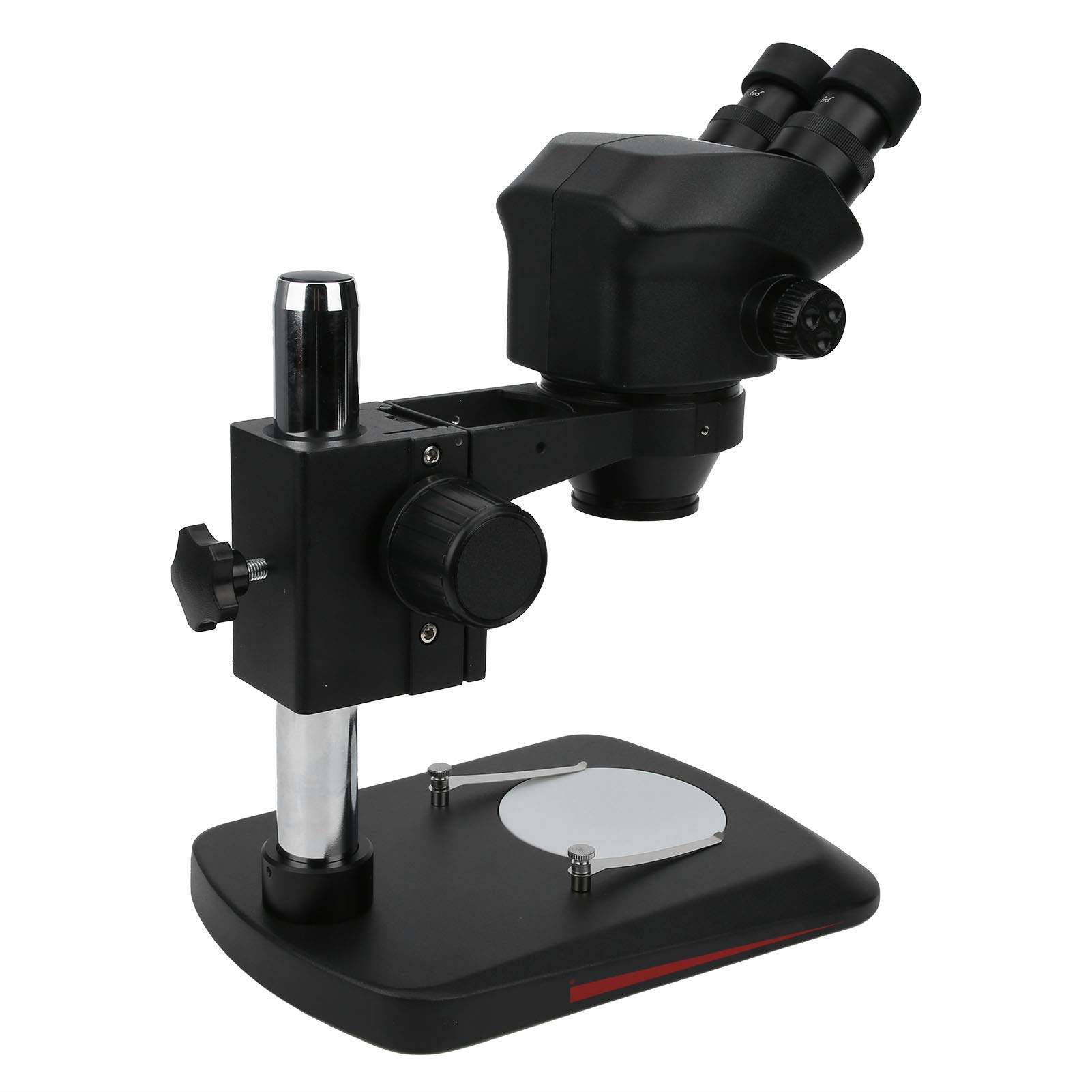 10X-50X Stereo Zoom Microscope with Binocular Eyepiece - 0.7-5X Magnification for PCB Repair, Electronic Components Inspection & Jewelry Appraisal - Perfect for Phone Repair, Gem Identification & Hobbyists