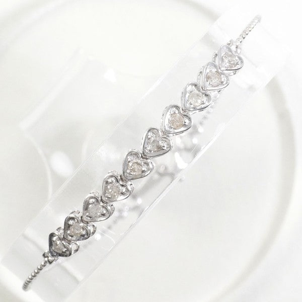 18K White Gold Diamond Bracelet for Women - Elegant & Luxurious Tennis Bracelet - Perfect for Weddings, Anniversaries & Special Occasions