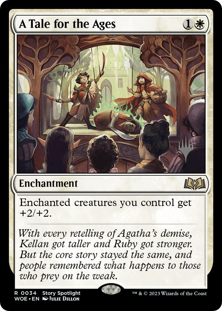 Wilds of Eldraine Promo Pack - A Tale for the Ages | Collectible MTG Cards for Gameplay & Deck Building