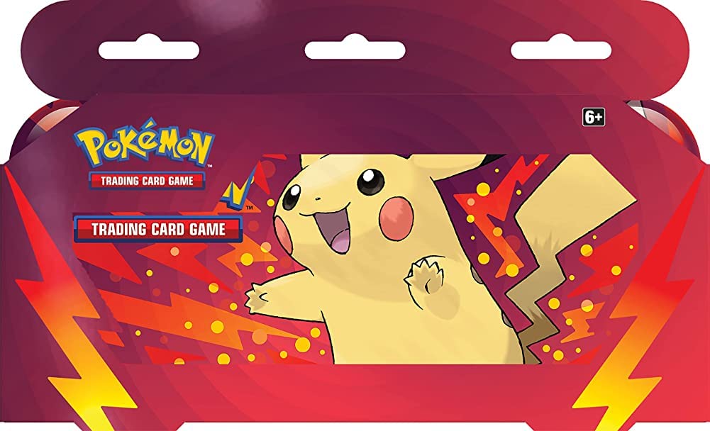 Pokémon TCG Back to School Pencil Case - Official Pokémon Card Game Themed Stationery Organizer for Students, Kids & Collectors - Perfect for School Supplies, Pencil Storage & Gift Giving
