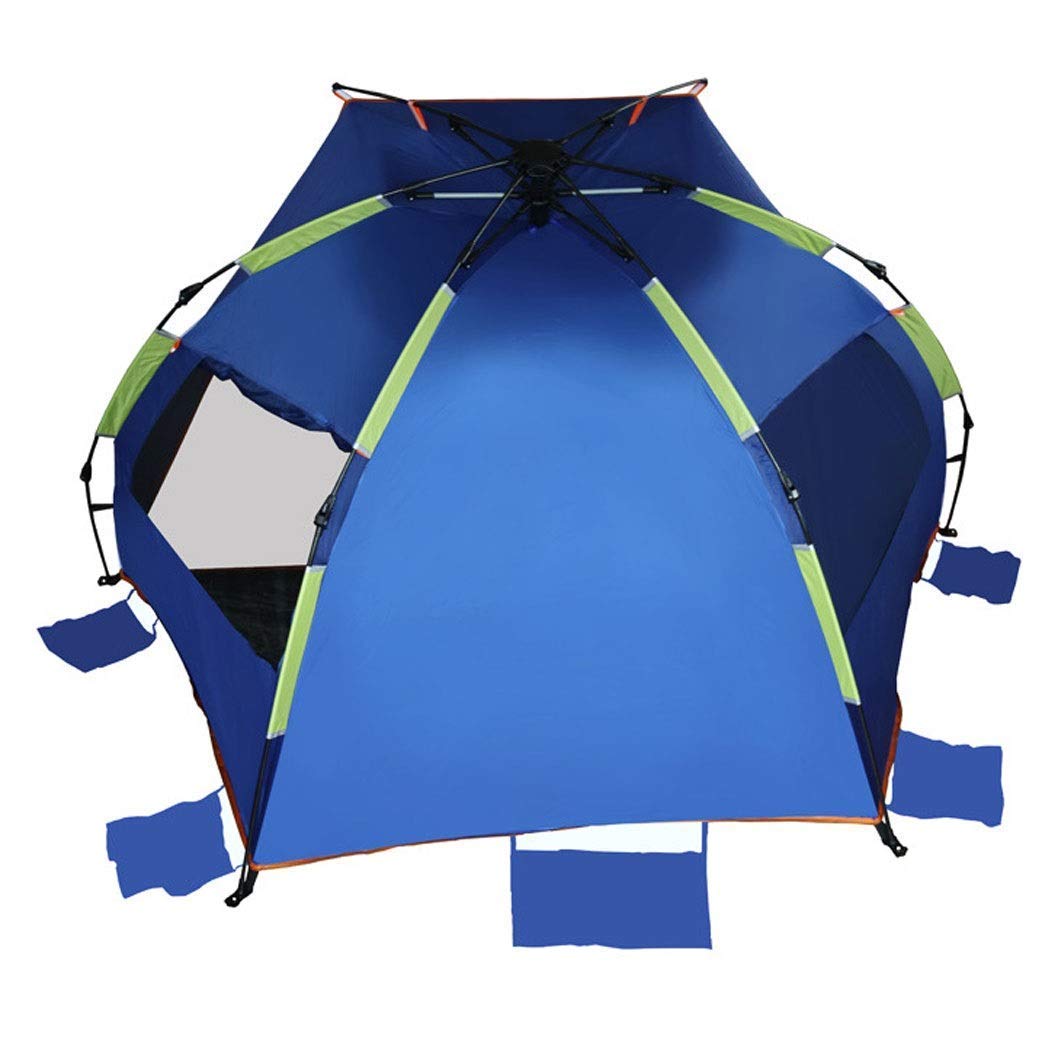 ROM Automatic Pop-Up Fishing Tent - Easy Setup Beach Tent for Outdoor Camping, Picnics & Sun Shelter (238 x 130 x 130cm) | Perfect for Beach Days, Fishing Trips & Family Camping Adventures