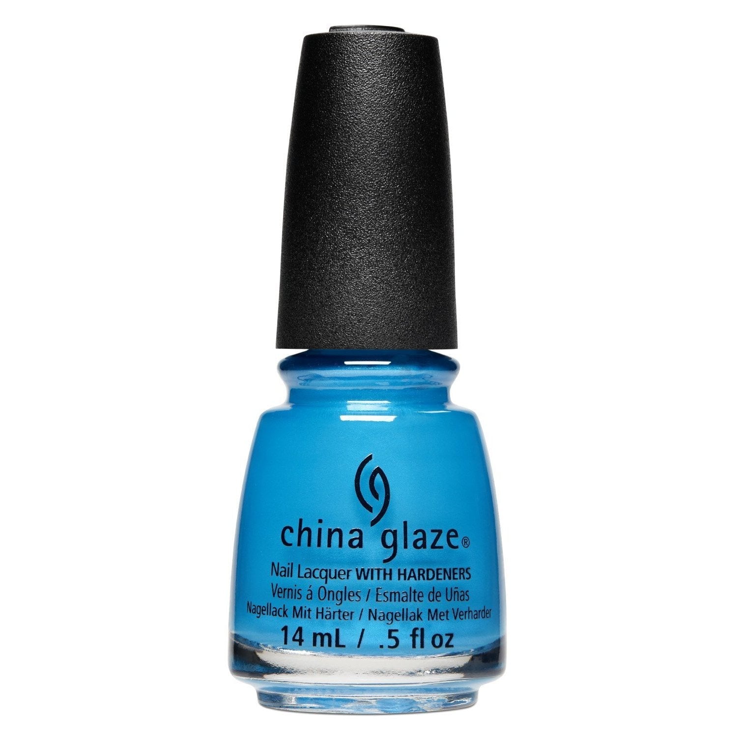 China Glaze I Truly Azure You Nail Polish - 0.5 oz / 14.7ml - #80016 - Long Lasting Blue Nail Lacquer for Salon Quality Manicures at Home or Professional Use