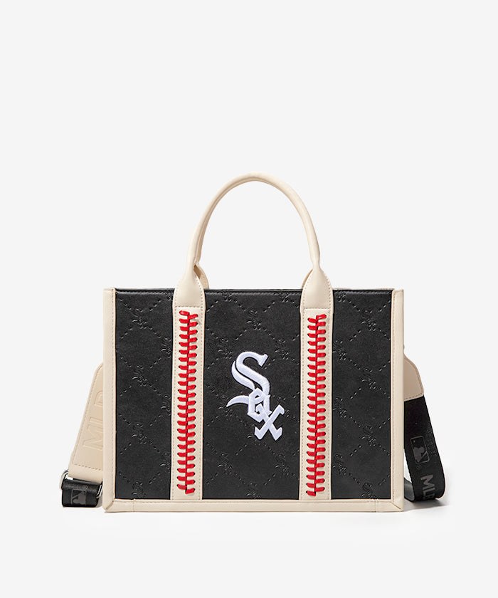 MLB Chicago White Sox Tote Bag - Official Licensed Baseball Team Shopper for Women & Men - Perfect for Games, Beach, Grocery Shopping & Daily Use