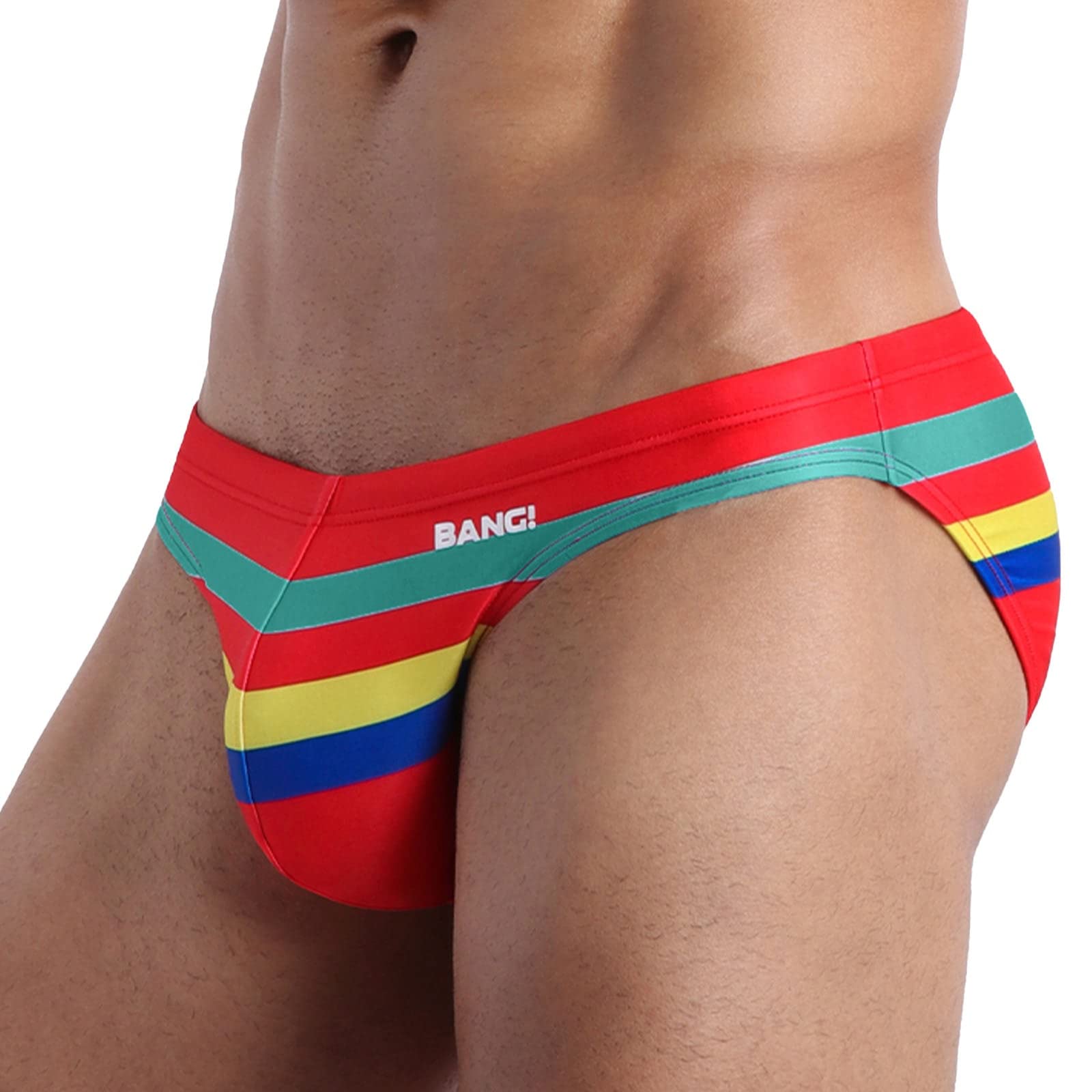 Bang Men's Swimwear - Low Rise Swim Brief Bikini for Men - Perfect for Beach, Pool, and Summer Vacations