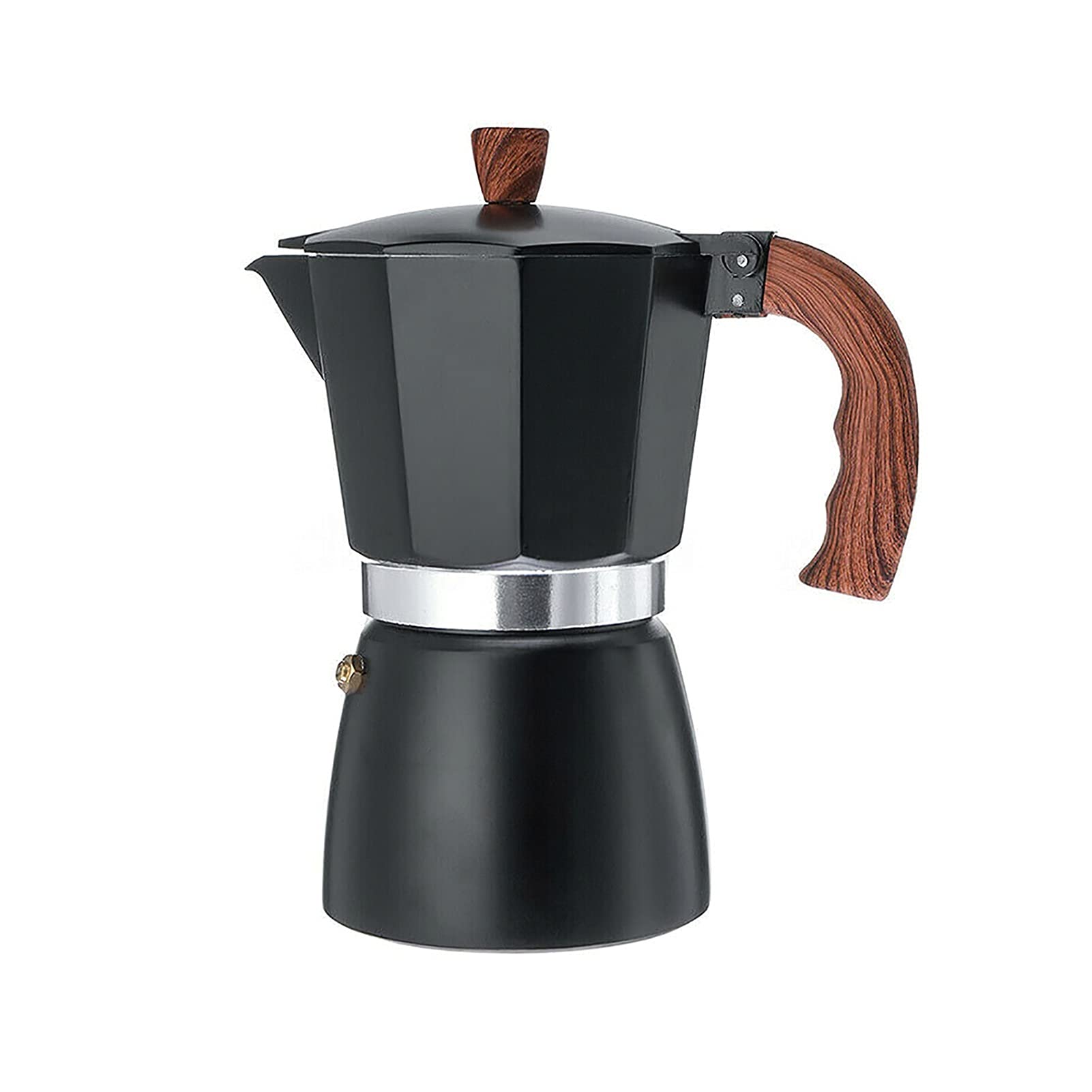 Stainless Steel Coffee Maker - 150ml/300ml Household Espresso Mocha Percolator for Home & Office Use | Perfect for Coffee Lovers, Camping & Gifts (Lake Green, 150ml)