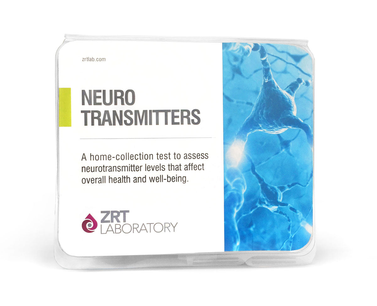 ZRT Neurotransmitters Test Kit - At-Home Brain Health & Mood Balance Testing for Optimal Wellness | Home Use, Health Monitoring, Mental Clarity Support