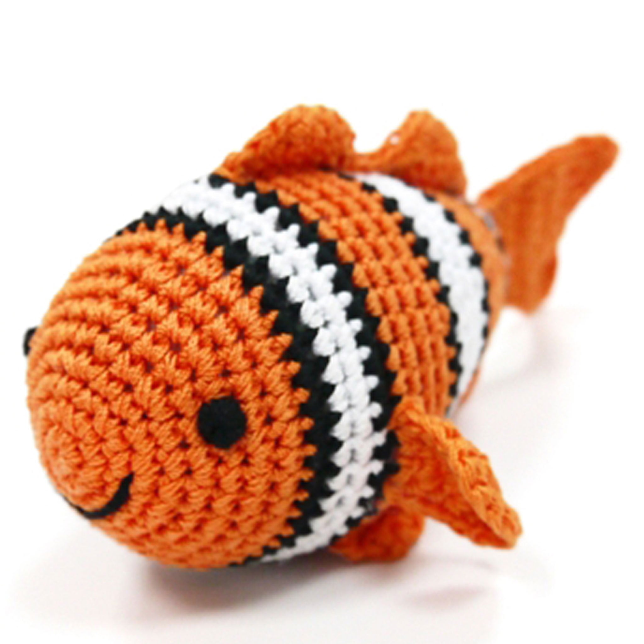 Dogo Pet Fashions Pawer Squeaky Dog Toy - Clown Fish Design for Small & Medium Dogs - Interactive Playtime & Training Reward for Puppies