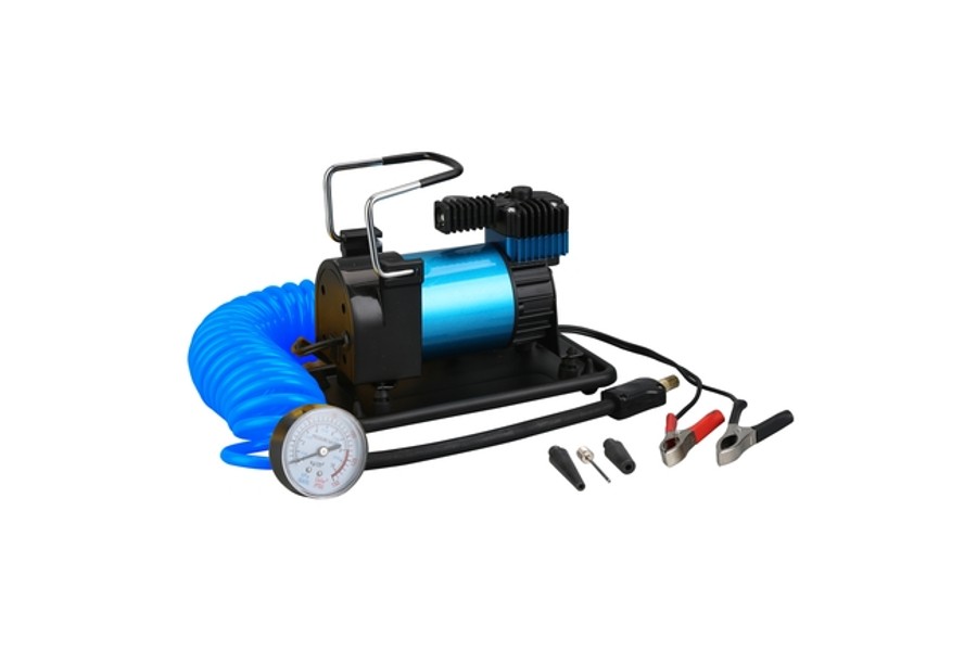Bulldog Winch Portable Air Compressor 150PSI - High-Pressure Tire Inflator for Cars, Trucks, SUVs & Bikes - Perfect for Road Trips, Off-Roading & Emergency Use