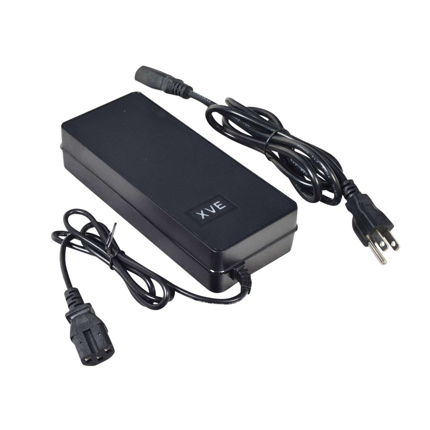AlveyTech 48V 3.0A 3-Pin Fast Charger for AGM & Gel Batteries - Premium Quick-Charge Power Supply for Golf Carts, Scooters & Marine Equipment