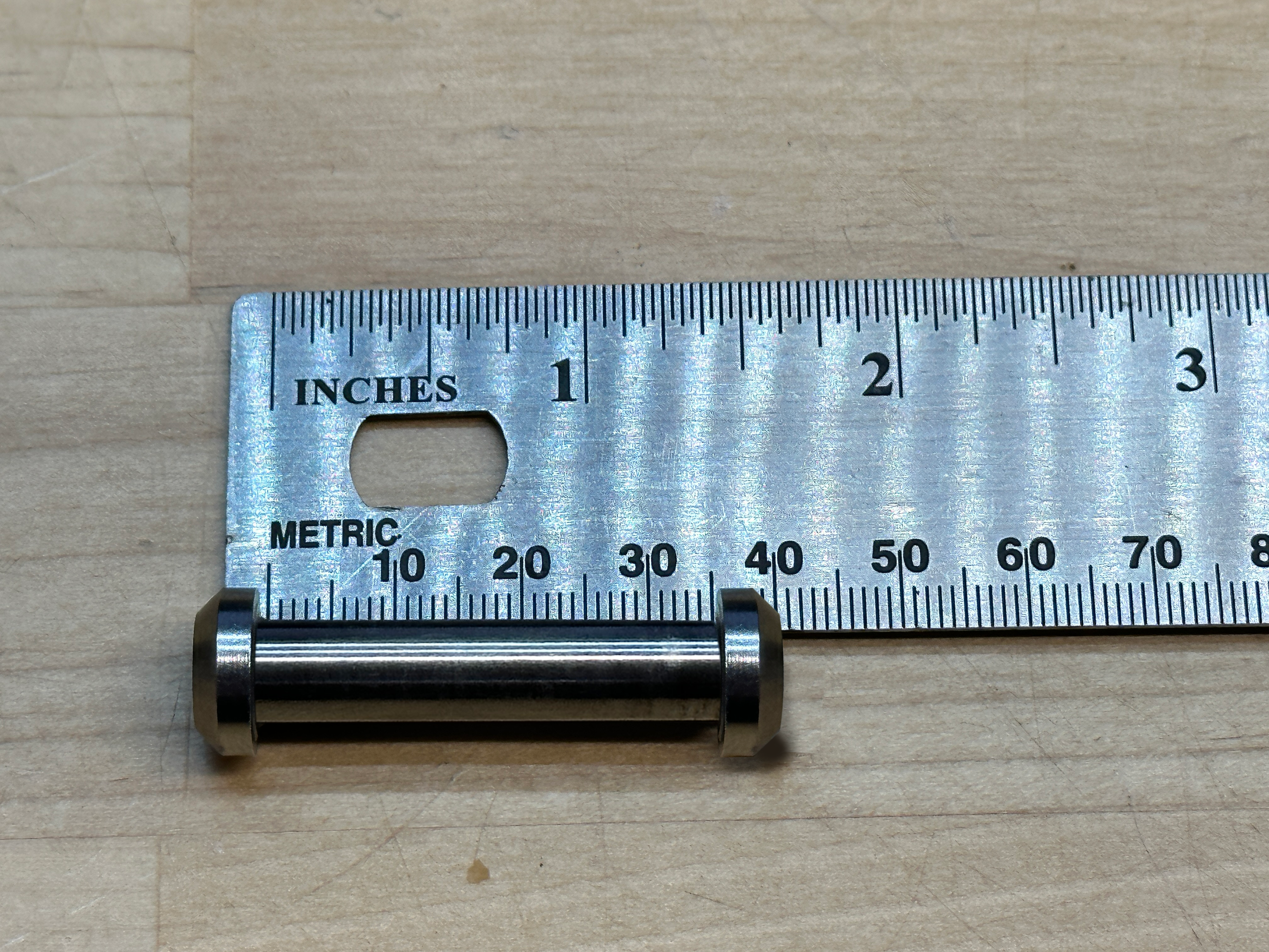 35x8mm Lower Rear Suspension Shaft - Heavy Duty Replacement Part for ATV, UTV & Dirt Bikes - Perfect for Off-Roading & Trail Riding Adventures