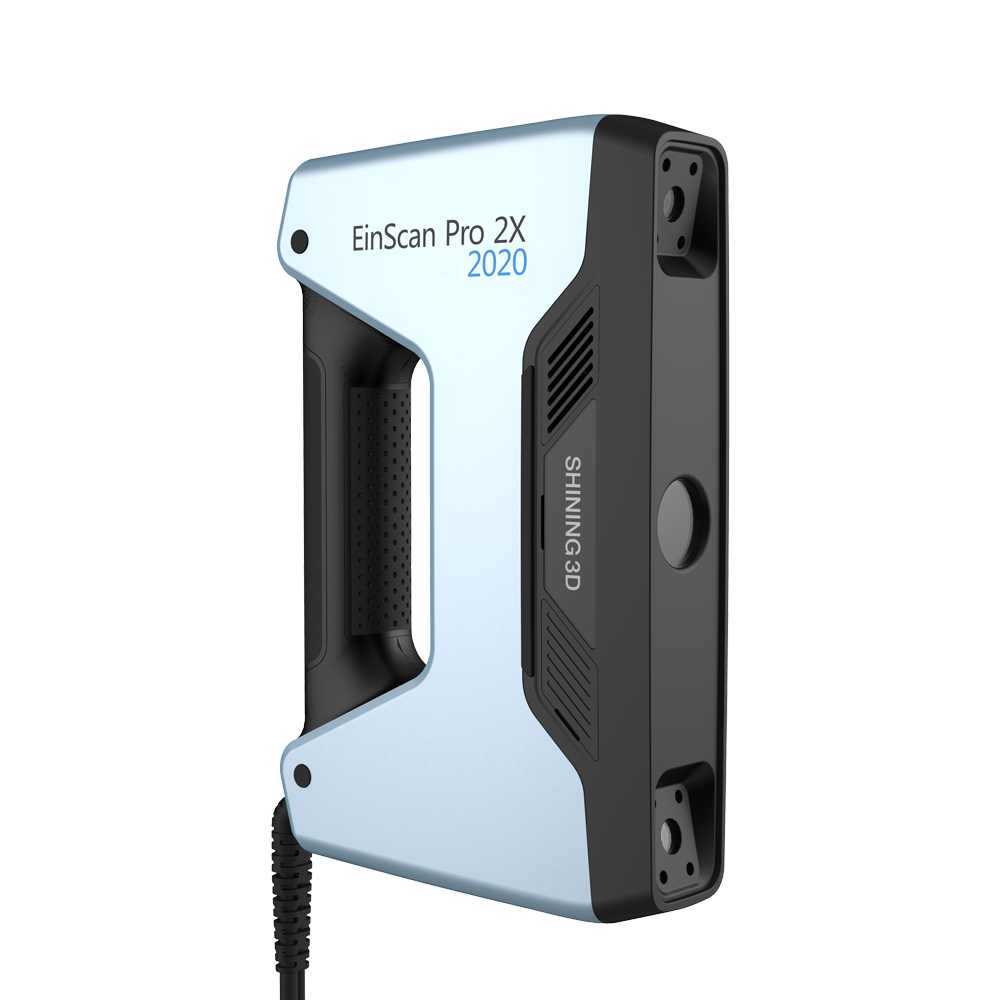 EinScan Pro 2X 2020 3D Scanner - High Precision Handheld 3D Scanning Device for 3D Printing, Reverse Engineering & CAD Modeling | Perfect for Product Design, Education & Industrial Applications
