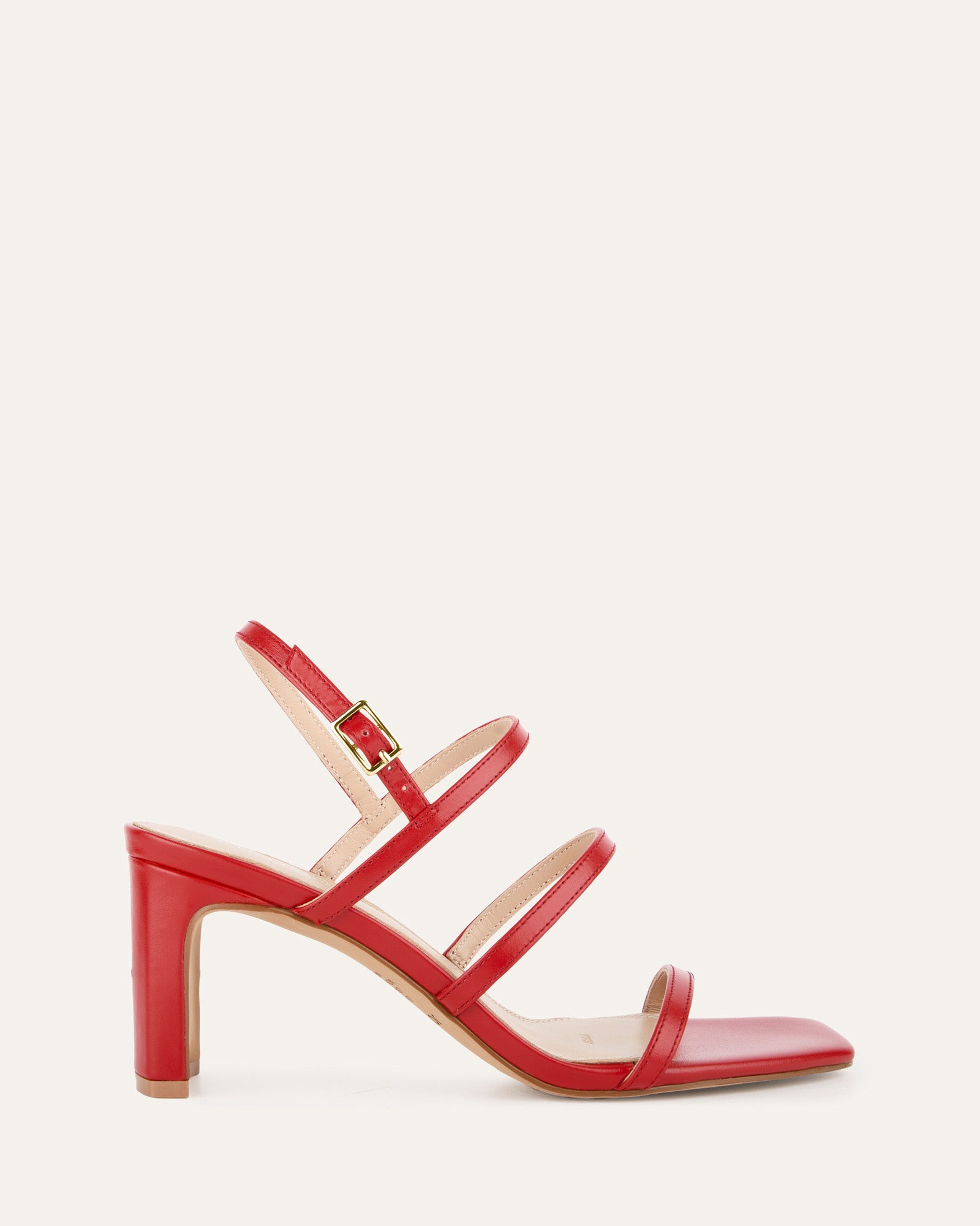 NIX Women's Salsa Leather Mid Heel Sandals - Comfortable Dressy Strappy Shoes for Summer Weddings, Parties & Date Nights