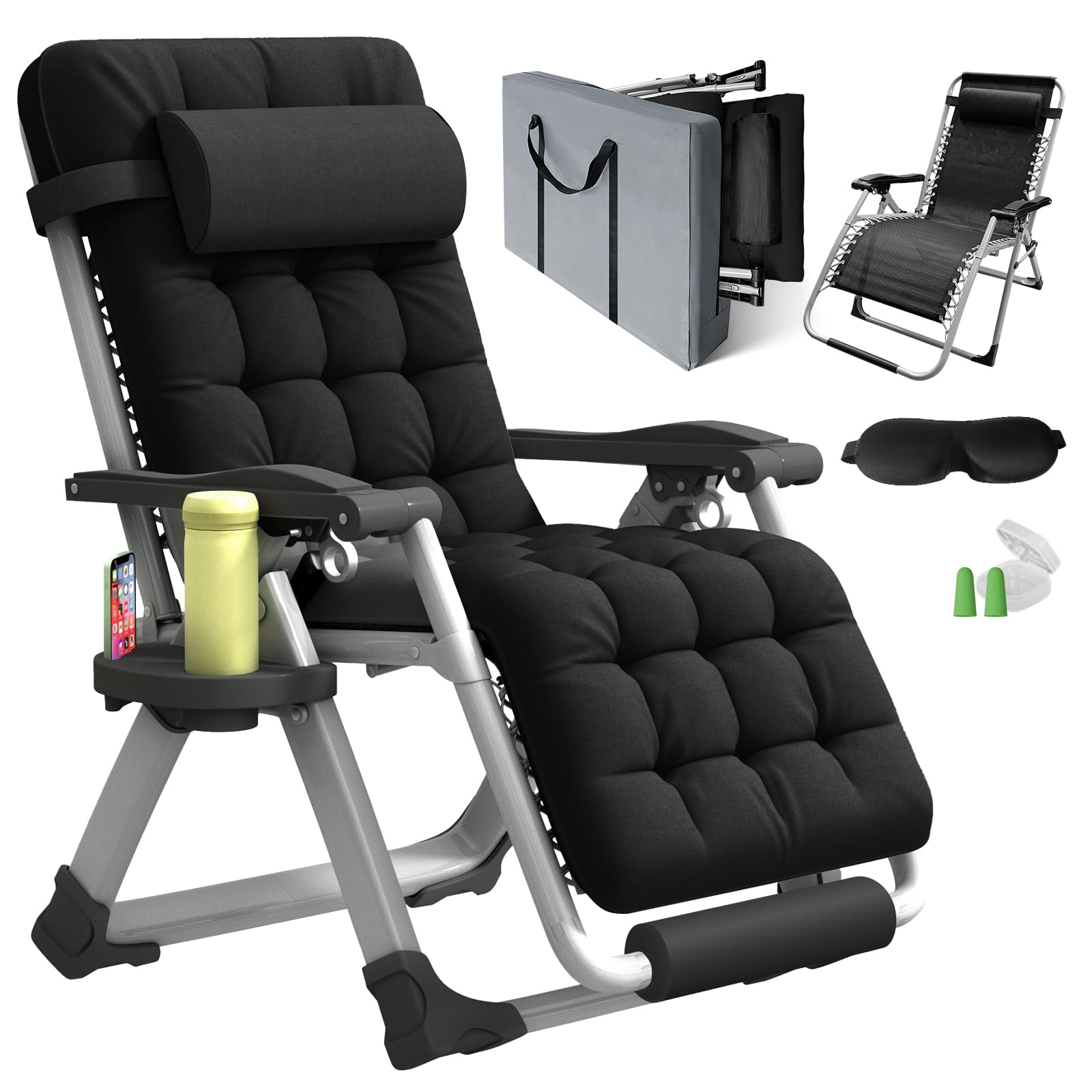 Extra Wide Zero Gravity Lounge Chair - 29