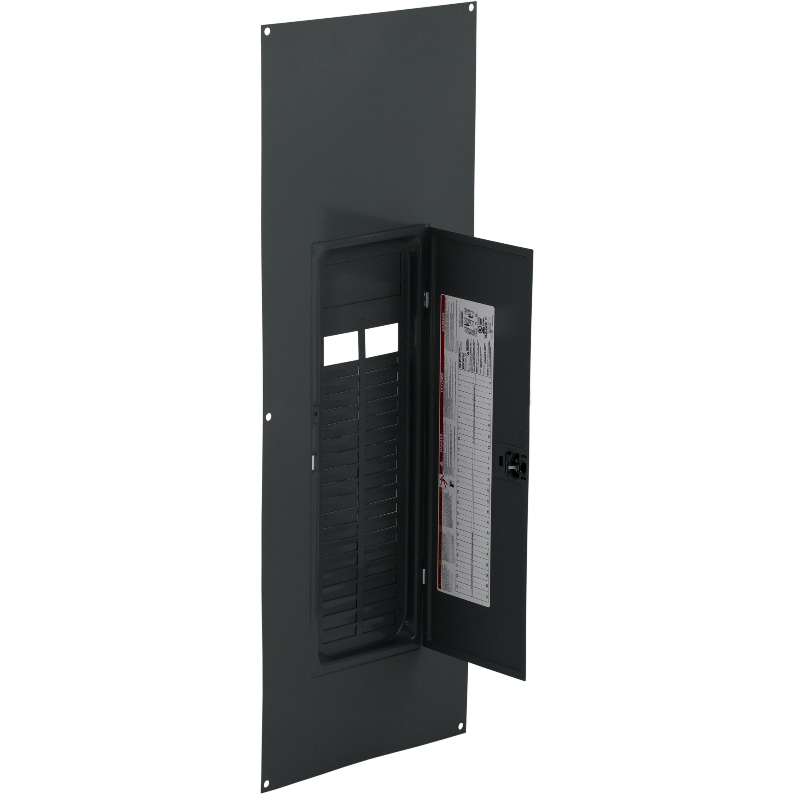 Square D QOC42US 42-Space Load Center Surface Cover - Electrical Panel Cover for Home & Commercial Use - Perfect for Indoor Electrical Installations & Renovations